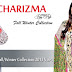 Charizma Fall/Winter Clothes Collection 2014-Silk Linen, Acrylic Viscose, Leather Peach Dresses Design for Ladies
