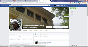 screen grab of Friends of Franklin Library Facebook page