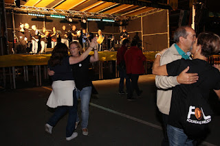 Fiesta Euskofoliada del Centro Gallego en Ansio