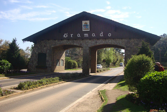 Pórtico de entrada de Gramado - RS