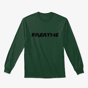 Breathe Classic Long Sleeve Tee Shirt Dark Green