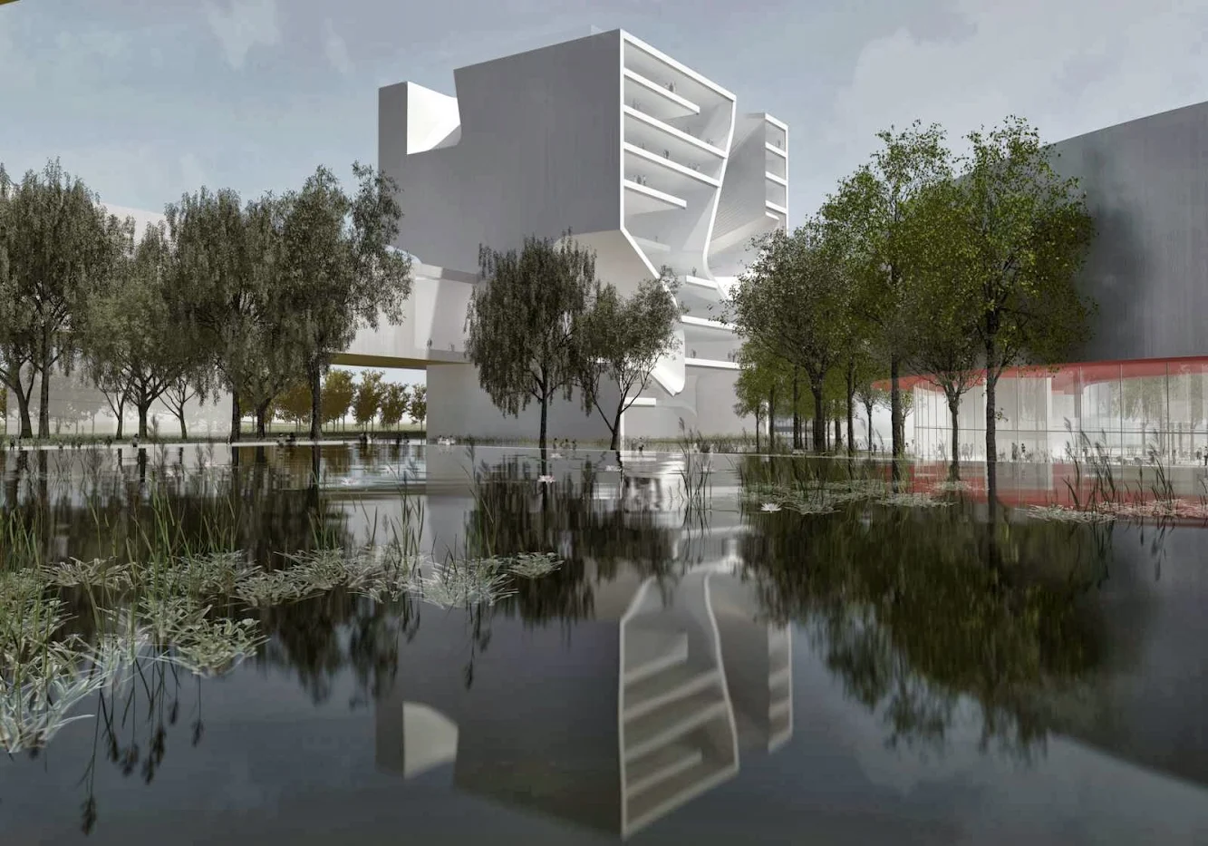 Steven Holl Wins Qingdao Culture and Art Center