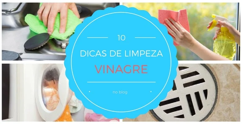 limpar com vinagre