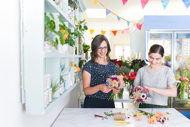 the creative team at periwinkle flowers