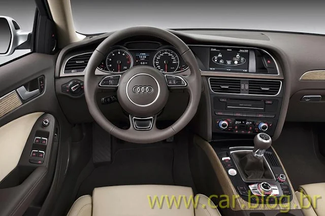 Interior do Novo Audi A4 2012