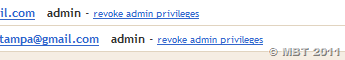 take away admin rights