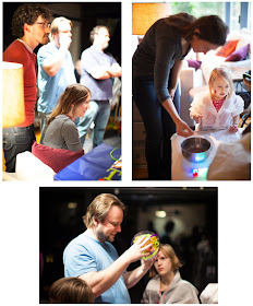 Even the grown-ups had fun with the experiments at our party!