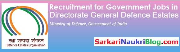 Government Jobs Vacancy DGDE