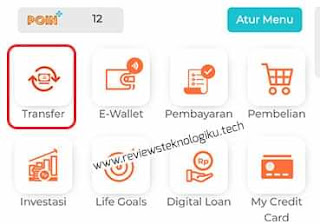 top up jago lewat mobile banking