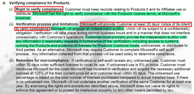 Microsoft Audit