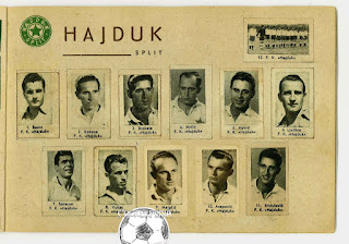 Hajduk Split album sličice Album sportskih fotografija stadion 1952/53