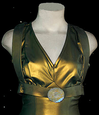 Jeri Ryan Seven of Nine Fighting Costume from Star Trek Voyager episode