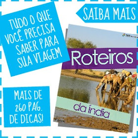 Compre o seu guia "Roteiros da Índia"