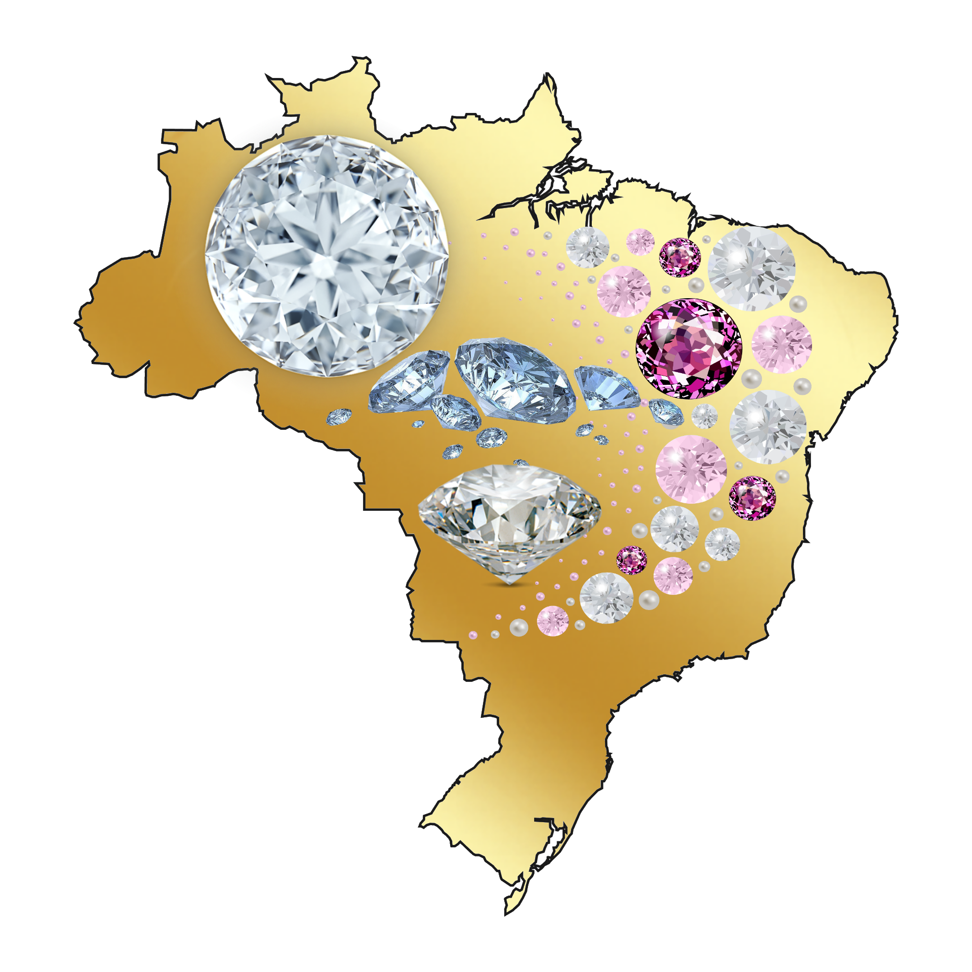 Os Maiores Produtores de Diamantes do Brasil 💎