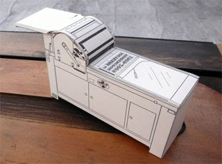 Vandercook Proof Press Papercraft
