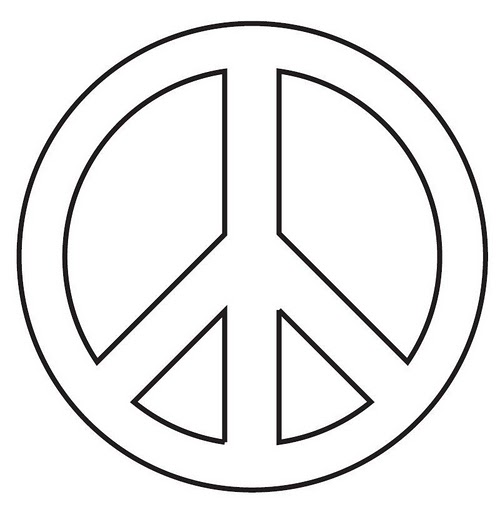 paz e amor. simbolo paz e amor. simbolo