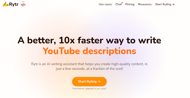 Rytr AI Copywritting tool