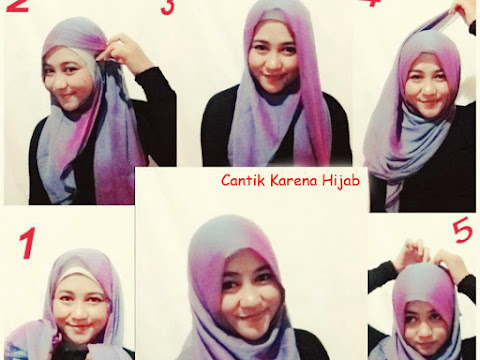 Tutorial Hijab Segi Empat Nari