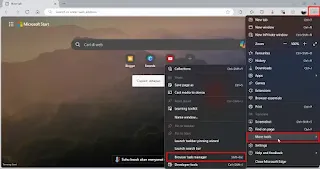 Langkah-langkah Membuka Browser Task Manager