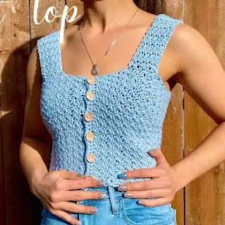 Crea Sencillo y Fácil Crop Top con Botones