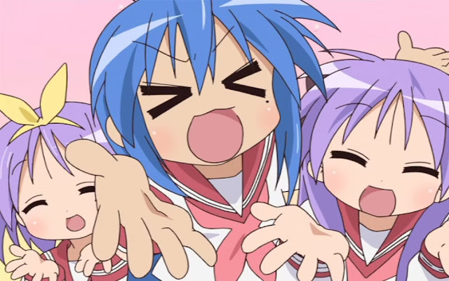 lucky star anime manga kyoto animation