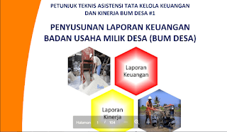 Download Petunjuk Teknis Penyusunan Laporan Keuangan Badan Usaha Milik Desa (BUMDes)