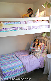 Lamps for Girls' Bunk Bed Set, Screw into the frame! from Serenity Now