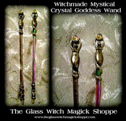 Witchmade Mystical Crystal Goddess Wand - 65 00