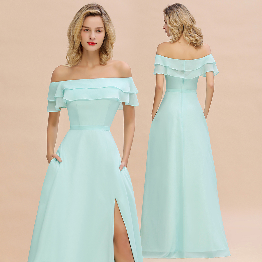 Long Bridesmaid Dresses