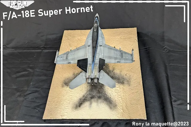 Diorama F/A-18E Super-Hornet de Top Gun : Maverick