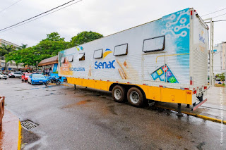 Escola Móvel de Tecnologia do Senac RJ chega a Teresópolis