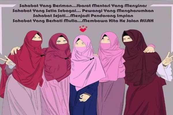 Download Gambar Kartun Muslimah 5 Sahabat - Gambar Kartun ...