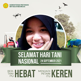 Twibbon Hari Tani Nasional Terpopuler, 24 September