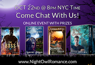  Chat with NightOwlRomance Authors!
