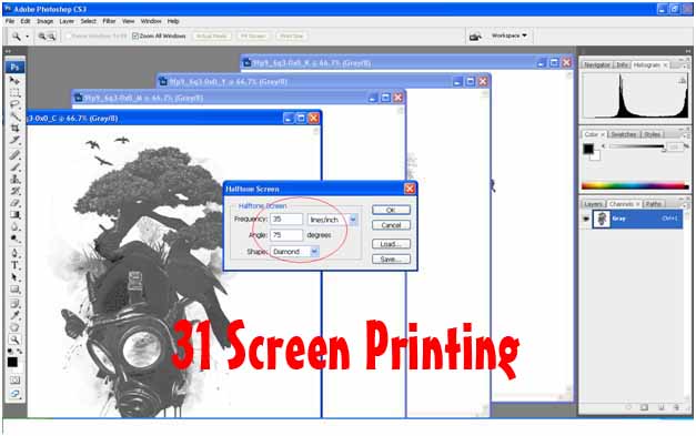 Cara Mudah Tutorial Pisah Warna Sablon CMYK Menggunakan Photoshop