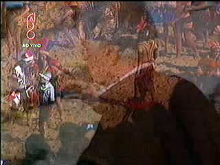 Captação de imagens da TV Santa Cecília em 19/01/2009