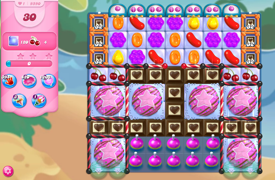 Candy Crush Saga level 9590