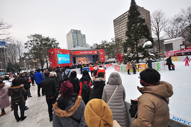 SIM IYEO SAPPORO SSEAYP HOKKAIDO JAPAN MALAYSIA SALJI SAPPORO SNOW FESTIVAL YUKI MATSURI ODORI PARK  