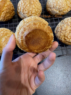 LES CHOUX, CHOU CRÉMEUX VANILLE, CHOU CRÉMEUX CHOCOLAT