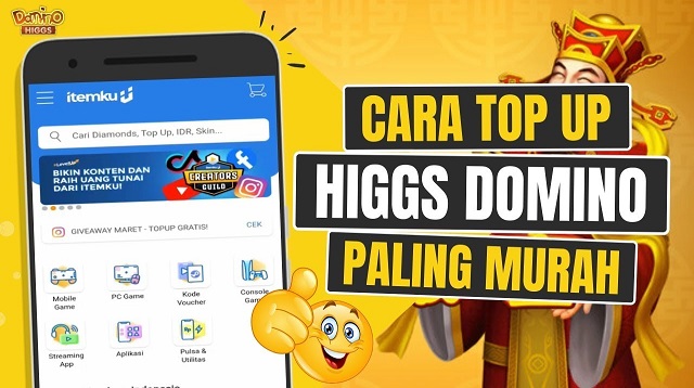  Higgs domino merupakan salah satu game yang lagi populer pada saat ini Cara Top Up Higgs Domino Murah 2022