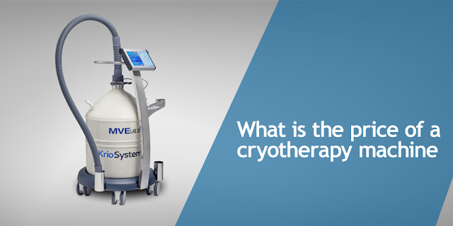 What is the price of a cryotherapy machine?
