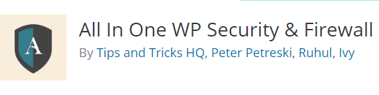 Plugin Security Terbaik Untuk WordPress All in One WP Security and Firewall