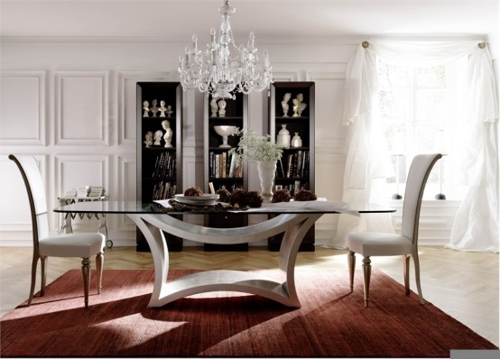 Glass Dining Table