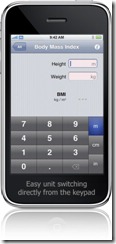 medical calculator for iPhone