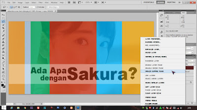 Edit foto ala AADC menggunakan photoshop