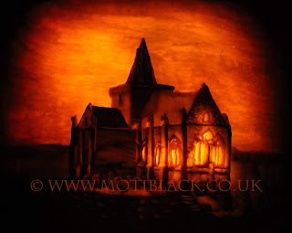 Pumpkin Carving of St Monans Church