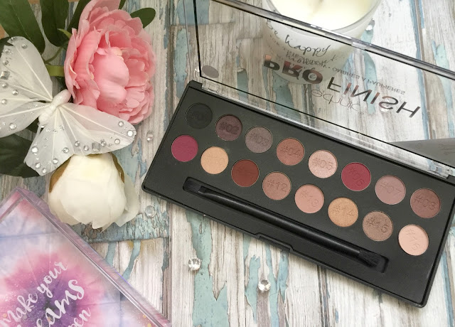 technics pro finish raspberry edition eyeshadow palette review