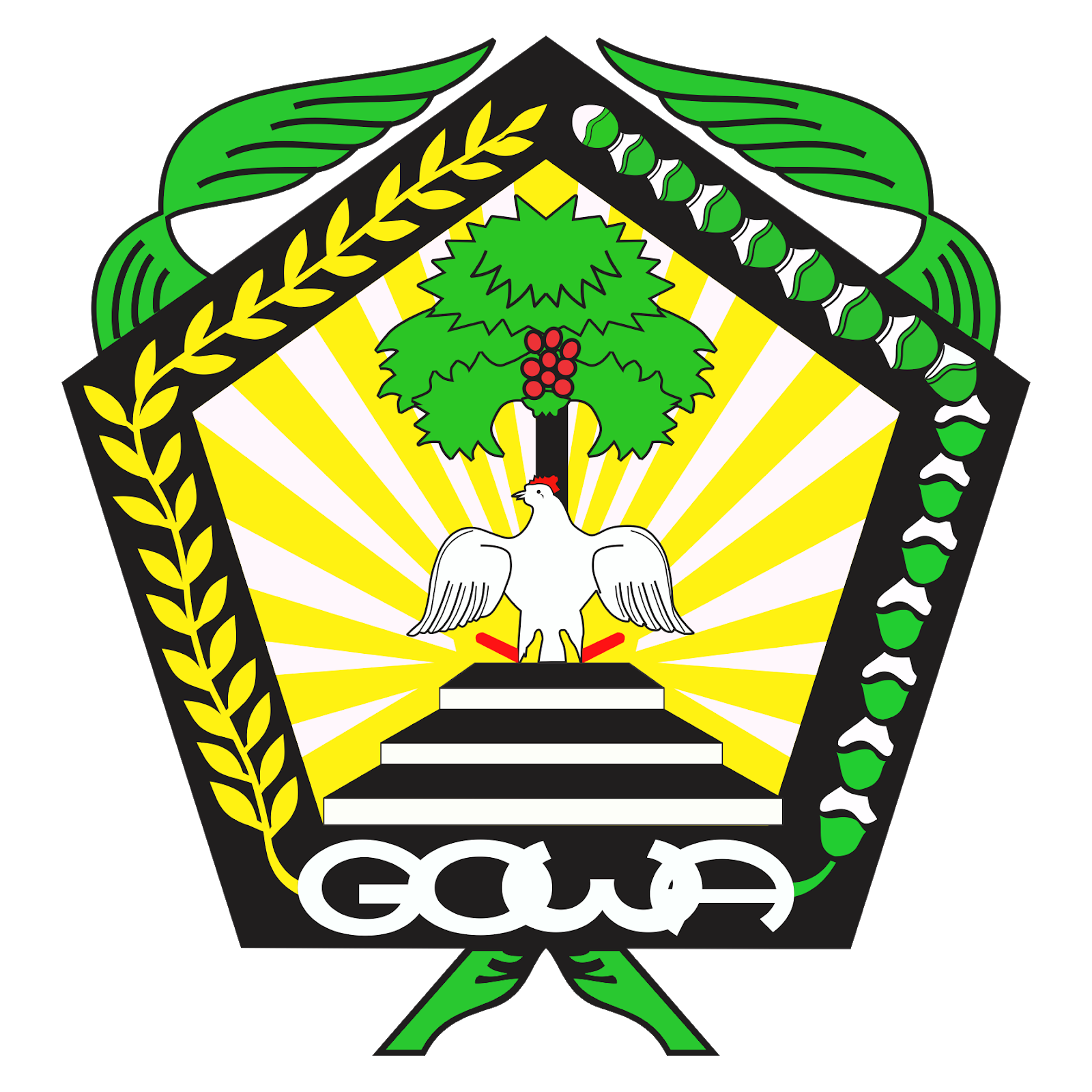 Logo Kabupaten Gowa dan Maknanya Vector CDR Ai PNG Agus91