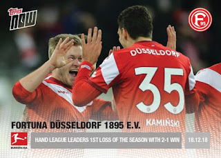 Topps NOW Bundesliga 2018-2019 Fortuna Düsseldorf Set