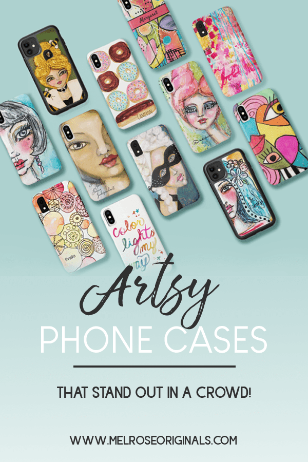 image of assorted Artsy Phone Cases that Stand Out in a Crowd